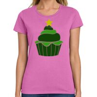 Ladies Heavy Cotton 100% Cotton T Shirt Thumbnail