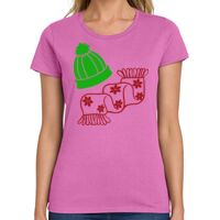 Ladies Heavy Cotton 100% Cotton T Shirt Thumbnail