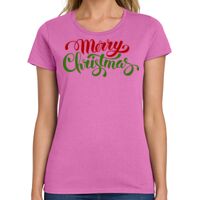 Ladies Heavy Cotton 100% Cotton T Shirt Thumbnail