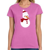 Ladies Heavy Cotton 100% Cotton T Shirt Thumbnail