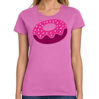 Ladies Heavy Cotton 100% Cotton T Shirt Thumbnail