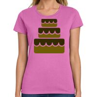 Ladies Heavy Cotton 100% Cotton T Shirt Thumbnail
