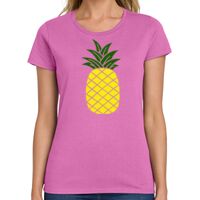 Ladies Heavy Cotton 100% Cotton T Shirt Thumbnail