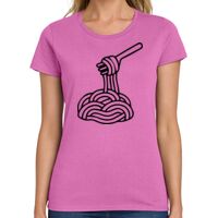 Ladies Heavy Cotton 100% Cotton T Shirt Thumbnail