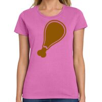 Ladies Heavy Cotton 100% Cotton T Shirt Thumbnail
