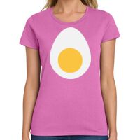 Ladies Heavy Cotton 100% Cotton T Shirt Thumbnail