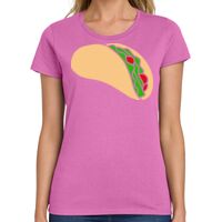 Ladies Heavy Cotton 100% Cotton T Shirt Thumbnail