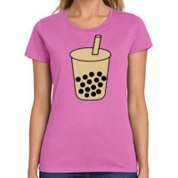 Ladies Heavy Cotton 100% Cotton T Shirt Thumbnail