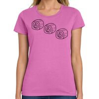 Ladies Heavy Cotton 100% Cotton T Shirt Thumbnail