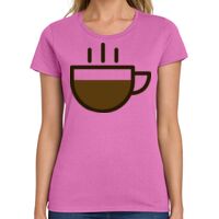 Ladies Heavy Cotton 100% Cotton T Shirt Thumbnail