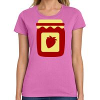 Ladies Heavy Cotton 100% Cotton T Shirt Thumbnail