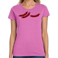 Ladies Heavy Cotton 100% Cotton T Shirt Thumbnail