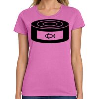 Ladies Heavy Cotton 100% Cotton T Shirt Thumbnail
