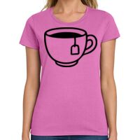 Ladies Heavy Cotton 100% Cotton T Shirt Thumbnail