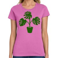 Ladies Heavy Cotton 100% Cotton T Shirt Thumbnail