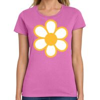 Ladies Heavy Cotton 100% Cotton T Shirt Thumbnail