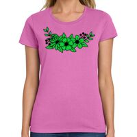 Ladies Heavy Cotton 100% Cotton T Shirt Thumbnail