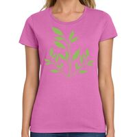 Ladies Heavy Cotton 100% Cotton T Shirt Thumbnail