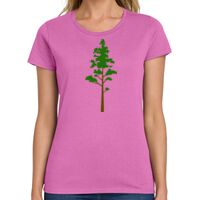 Ladies Heavy Cotton 100% Cotton T Shirt Thumbnail