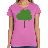 Ladies Heavy Cotton 100% Cotton T Shirt Thumbnail