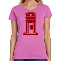 Ladies Heavy Cotton 100% Cotton T Shirt Thumbnail