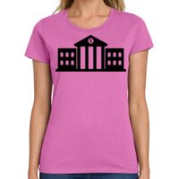 Ladies Heavy Cotton 100% Cotton T Shirt Thumbnail