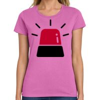 Ladies Heavy Cotton 100% Cotton T Shirt Thumbnail