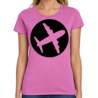 Ladies Heavy Cotton 100% Cotton T Shirt Thumbnail