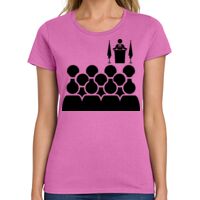 Ladies Heavy Cotton 100% Cotton T Shirt Thumbnail