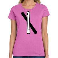 Ladies Heavy Cotton 100% Cotton T Shirt Thumbnail