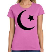 Ladies Heavy Cotton 100% Cotton T Shirt Thumbnail