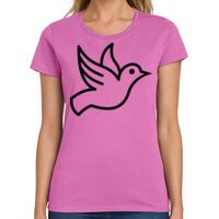 Ladies Heavy Cotton 100% Cotton T Shirt Thumbnail