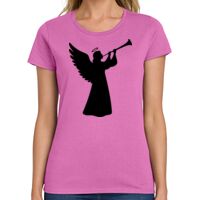 Ladies Heavy Cotton 100% Cotton T Shirt Thumbnail