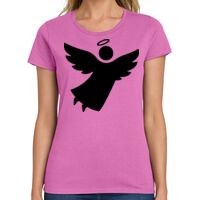 Ladies Heavy Cotton 100% Cotton T Shirt Thumbnail