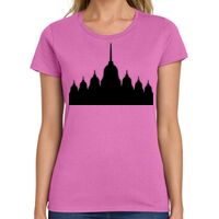 Ladies Heavy Cotton 100% Cotton T Shirt Thumbnail