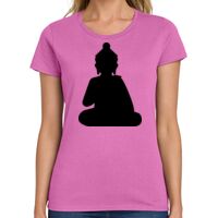 Ladies Heavy Cotton 100% Cotton T Shirt Thumbnail