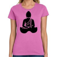 Ladies Heavy Cotton 100% Cotton T Shirt Thumbnail
