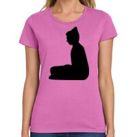 Ladies Heavy Cotton 100% Cotton T Shirt Thumbnail