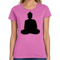 Ladies Heavy Cotton 100% Cotton T Shirt Thumbnail