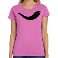 Ladies Heavy Cotton 100% Cotton T Shirt Thumbnail