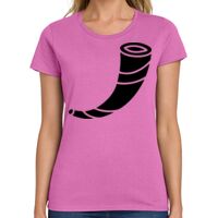 Ladies Heavy Cotton 100% Cotton T Shirt Thumbnail