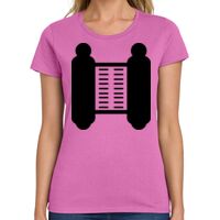 Ladies Heavy Cotton 100% Cotton T Shirt Thumbnail