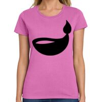 Ladies Heavy Cotton 100% Cotton T Shirt Thumbnail