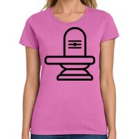 Ladies Heavy Cotton 100% Cotton T Shirt Thumbnail