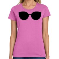 Ladies Heavy Cotton 100% Cotton T Shirt Thumbnail