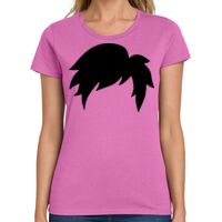Ladies Heavy Cotton 100% Cotton T Shirt Thumbnail