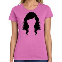 Ladies Heavy Cotton 100% Cotton T Shirt Thumbnail