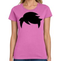 Ladies Heavy Cotton 100% Cotton T Shirt Thumbnail