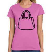 Ladies Heavy Cotton 100% Cotton T Shirt Thumbnail