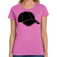 Ladies Heavy Cotton 100% Cotton T Shirt Thumbnail